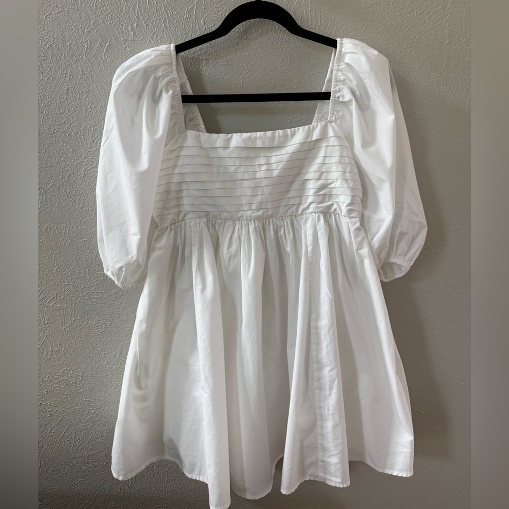 Abercrombie & Fitch White Babydoll dress